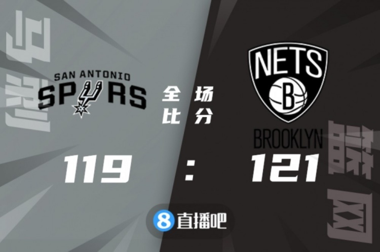 🏀托马斯绝杀 杜兰特28+6 哈登26+7+12 篮网加时胜马刺