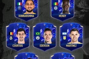 FIFA22年度门将7人候选名单：多纳鲁马、门迪、裤袜领衔