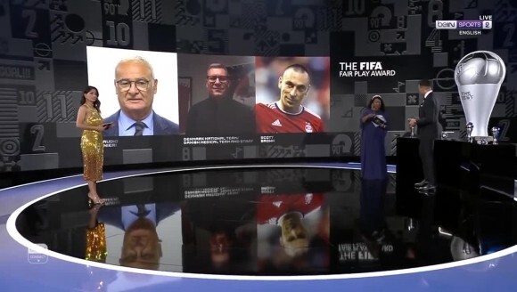 实至名归！丹麦国家队和医疗工作人员获FIFA公平竞赛奖