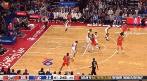 扳平！东契奇运球轻松创造大空位 三分稳稳命中