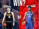 MVP之争将近白热化！国际篮联：恩比德与约基奇1V1谁能赢？