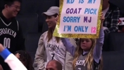 小球迷表示杜兰特才是我的goat！阿杜给整害羞了😂